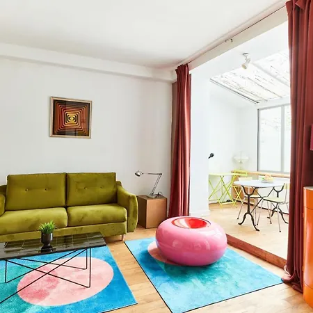Bnbnook - Modern For 4 - Walk To Pompidou & Louvre *