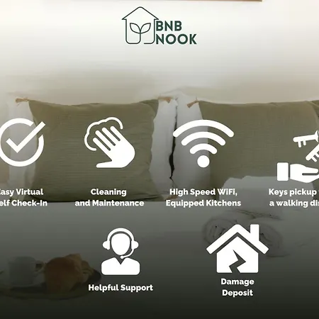 Bnbnook - Modern For 4 - Walk To Pompidou & Louvre